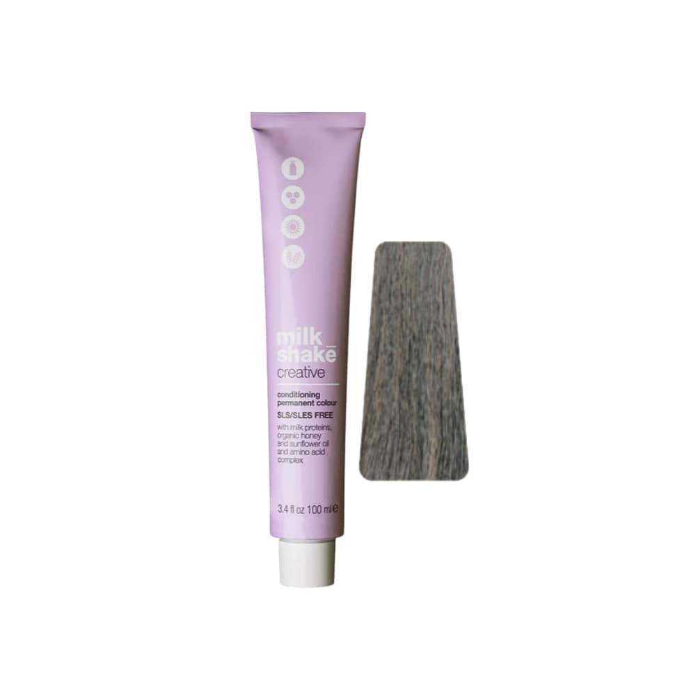 milk_shake Creative Permanent Colour 12AV Ash Violet (12.17) 100 ml tube with swatch