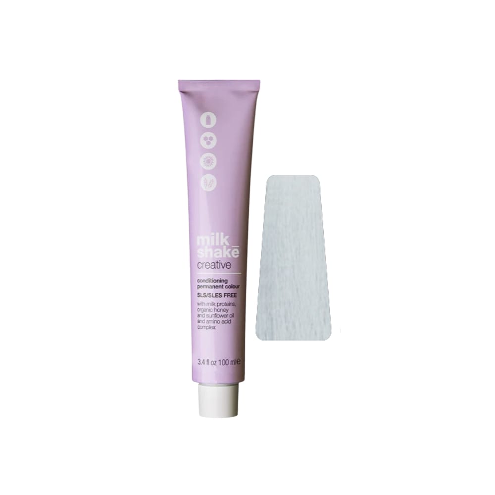milk_shake Creative Permanent Colour Clear 100 ml tube with swatch