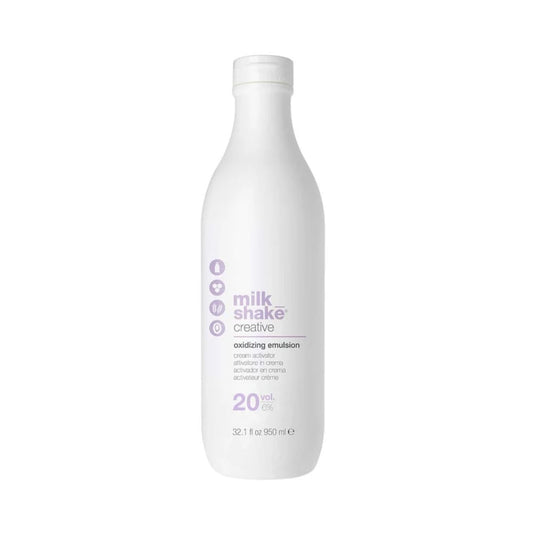 milk_shake Cream Oxidizing Emulsion — 20 Vol distributor packshot, plain white background