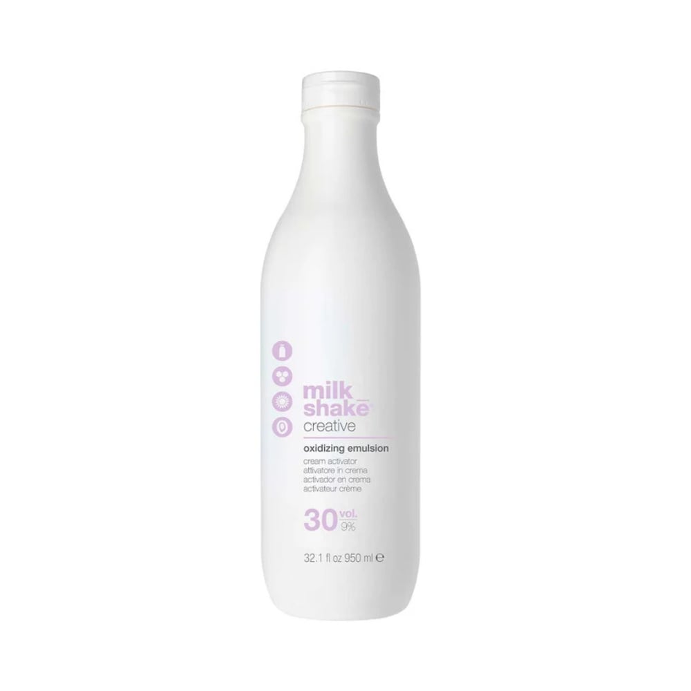 milk_shake Cream Oxidizing Emulsion — 30 Vol distributor packshot, plain white background