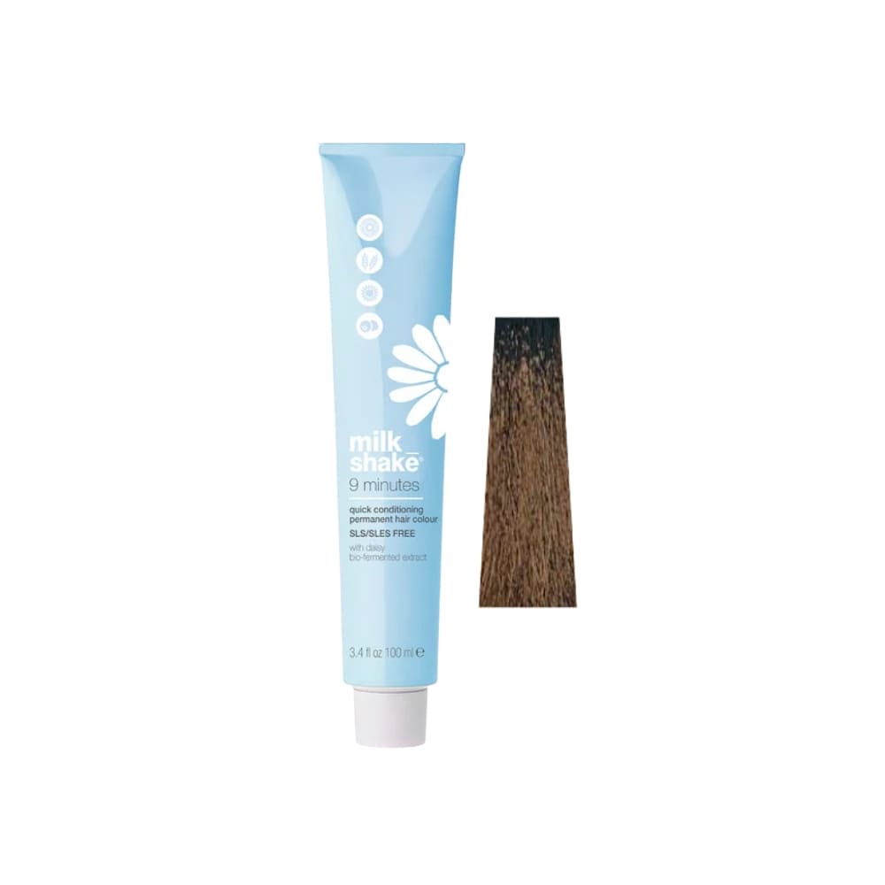 milk_shake 9 Minutes Color — 4NN Medium Brown — distributor packshot, plain white background