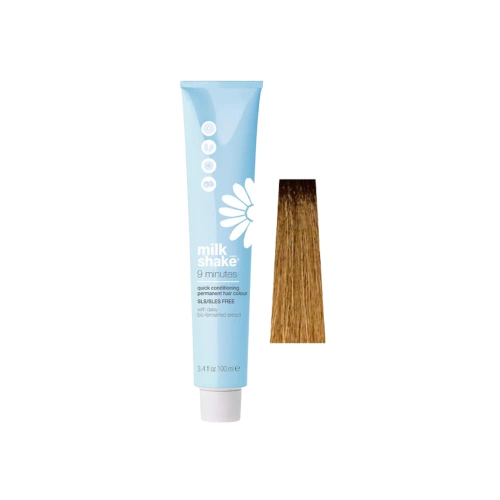 milk_shake 9 Minutes Color — 7NN Medium Blond — distributor packshot, plain white background