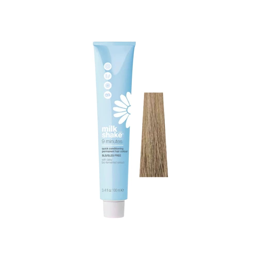 milk_shake 9 Minutes Color — 9A Ash Very Light Blond — distributor packshot, plain white background