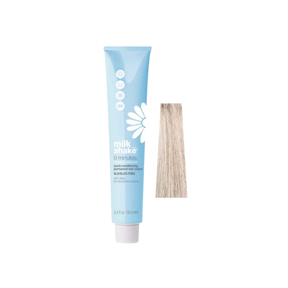 milk_shake 9 Minutes Color — 10A Ash Platinum Lightest Blond — distributor packshot, plain white background