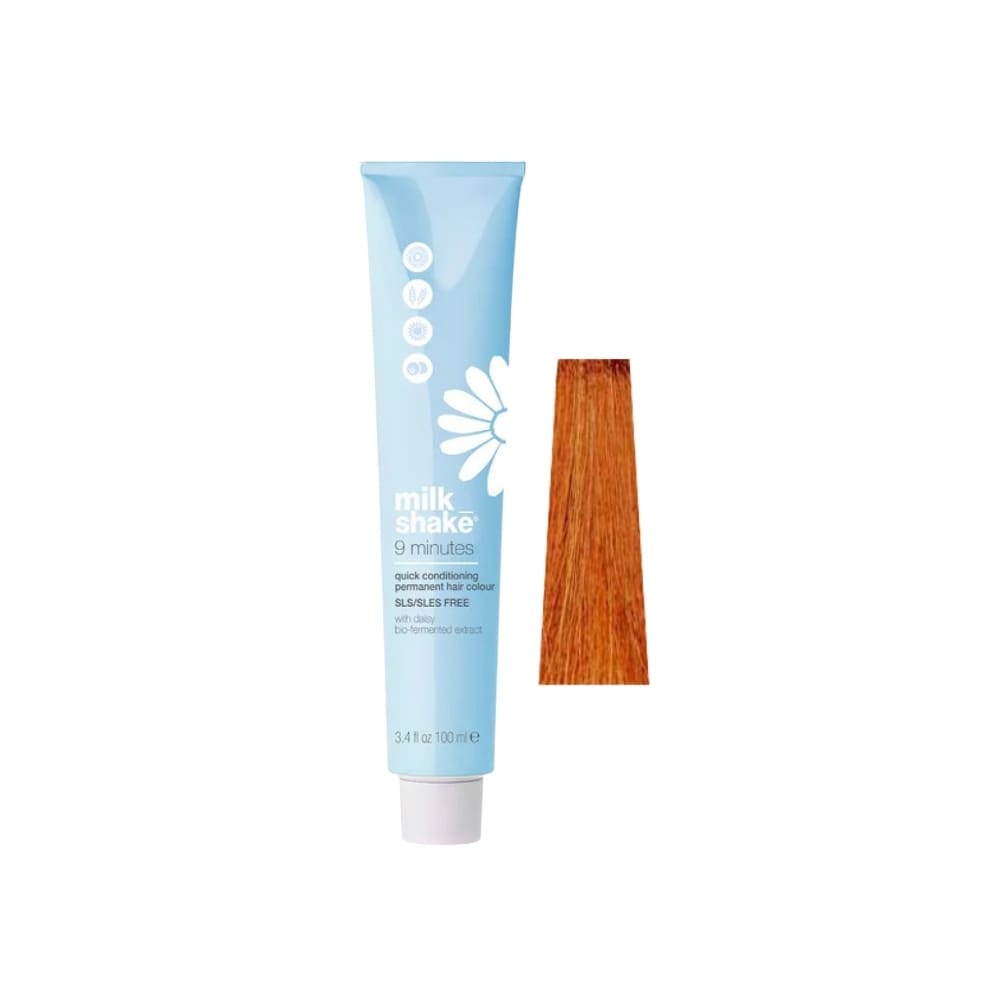 milk_shake 9 Minutes Color — 8C Copper Light Blond — distributor packshot, plain white background