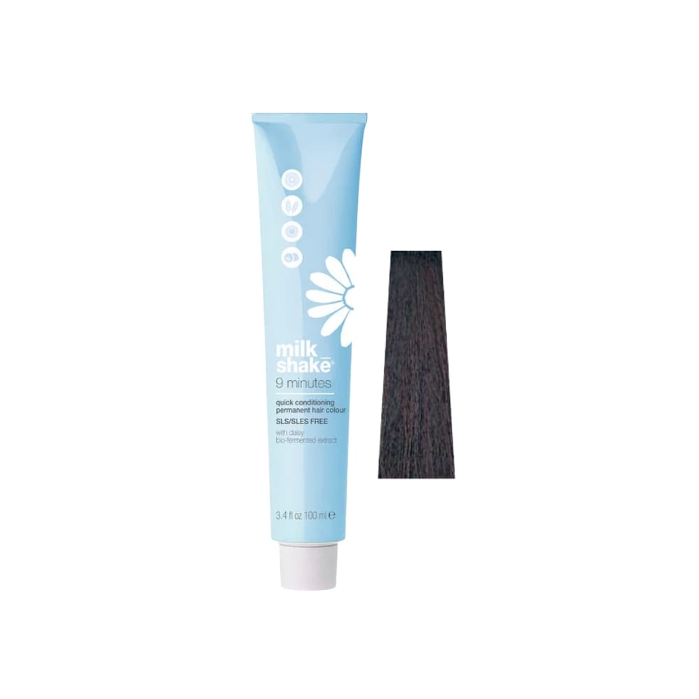 milk_shake 9 Minutes Color — 5AR Ash Red Deep Light Brown — distributor packshot, plain white background