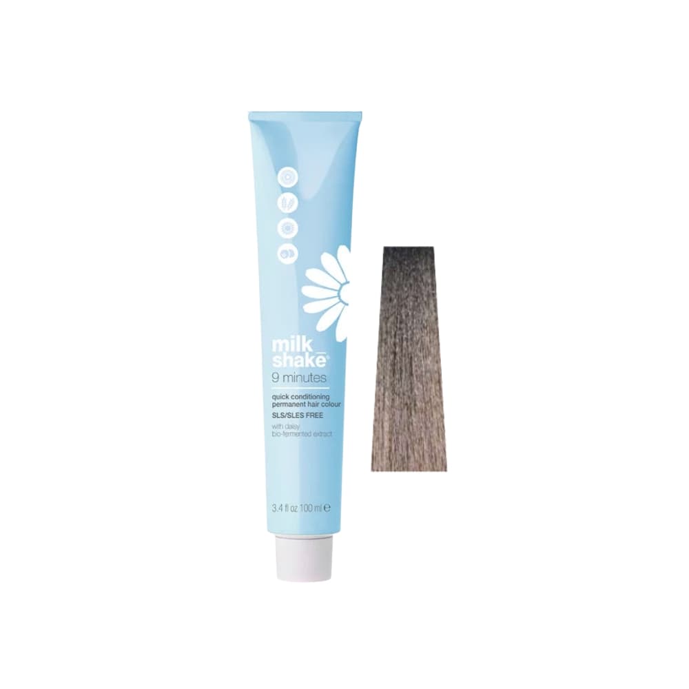 milk_shake 9 Minutes Color — 7BA Moka Ash Blond — distributor packshot, plain white background