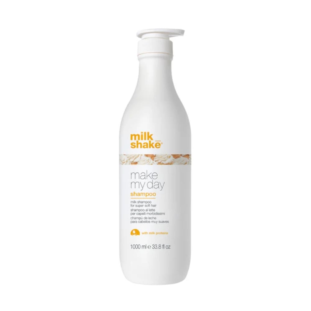 milk_shake All Hair Types Shampoo & Conditioner Duo — 1 L shampoo component packshot, plain white background