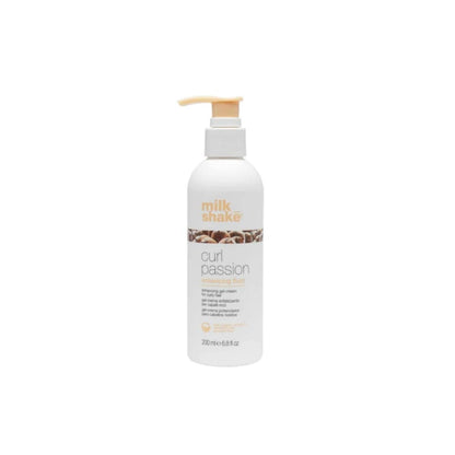 milk_shake Enhancing Fluid Strengthening Gel Cream for Curly Hair — 200 ml distributor packshot, plain white background