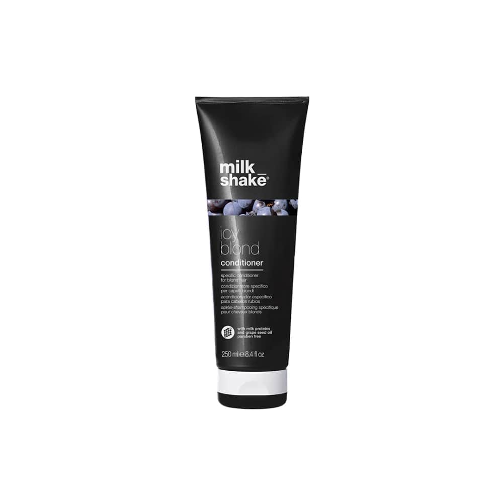 milk_shake Blonde Hair Shampoo & Conditioner Duo — 250 ml conditioner component packshot, plain white background