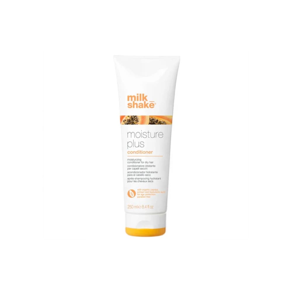 milk_shake Moisture Plus Hydrating Shampoo & Moisturizing Conditioner Duo — 250 ml conditioner component packshot, plain white background