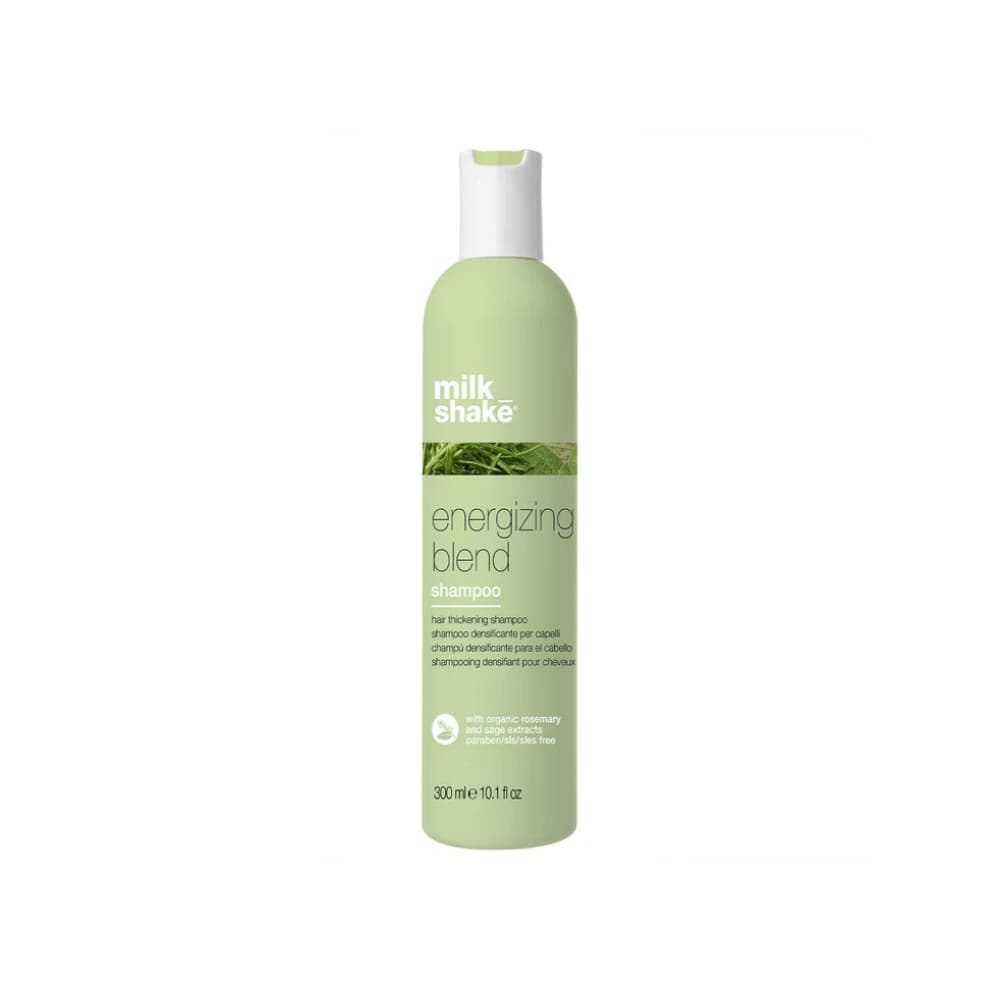 milk_shake Energizing Shampoo & Conditioner Duo — 300 ml shampoo component packshot, plain white background