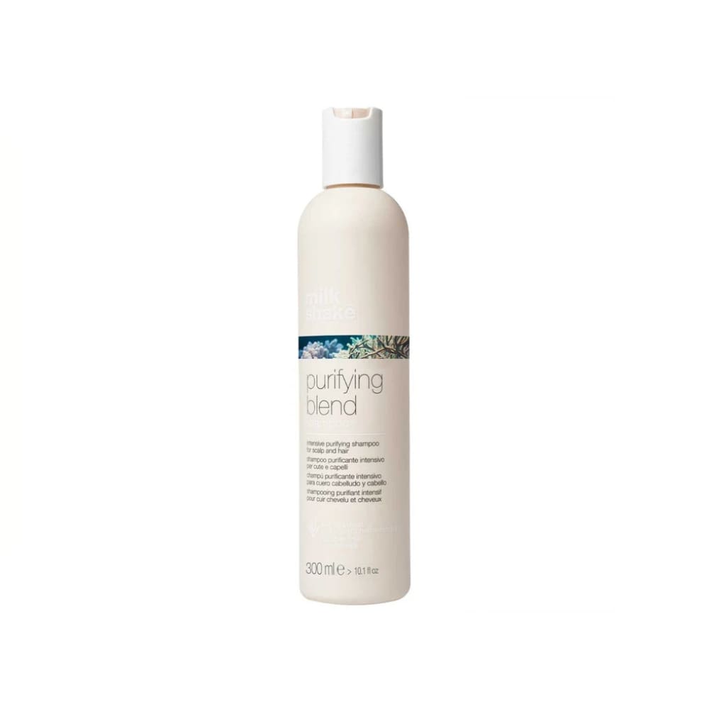 milk_shake Purifying Blend Shampoo — 300 ml distributor packshot, plain white background