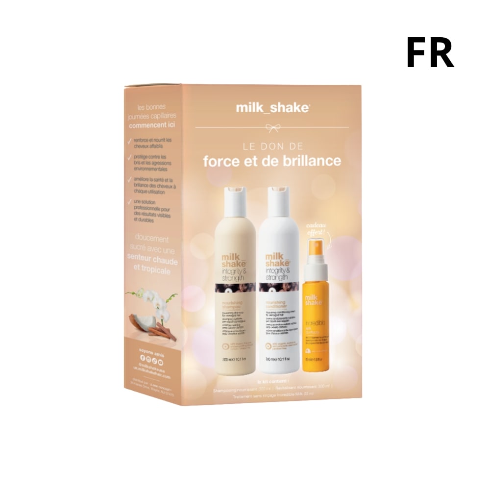 milk_shake Colour Care Holiday Set 2025 — distributor box shot, plain white background