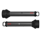 Olivia Garden JetWrap air curling attachments, two ceramic-coated aluminium barrels, on a plain white background