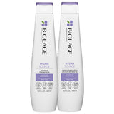 Biolage Hydra Source Shampoo & Detangling Solution Duo for Dry Hair, Paraben-Free