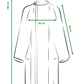 Flean'Up Classique size chart, Medium