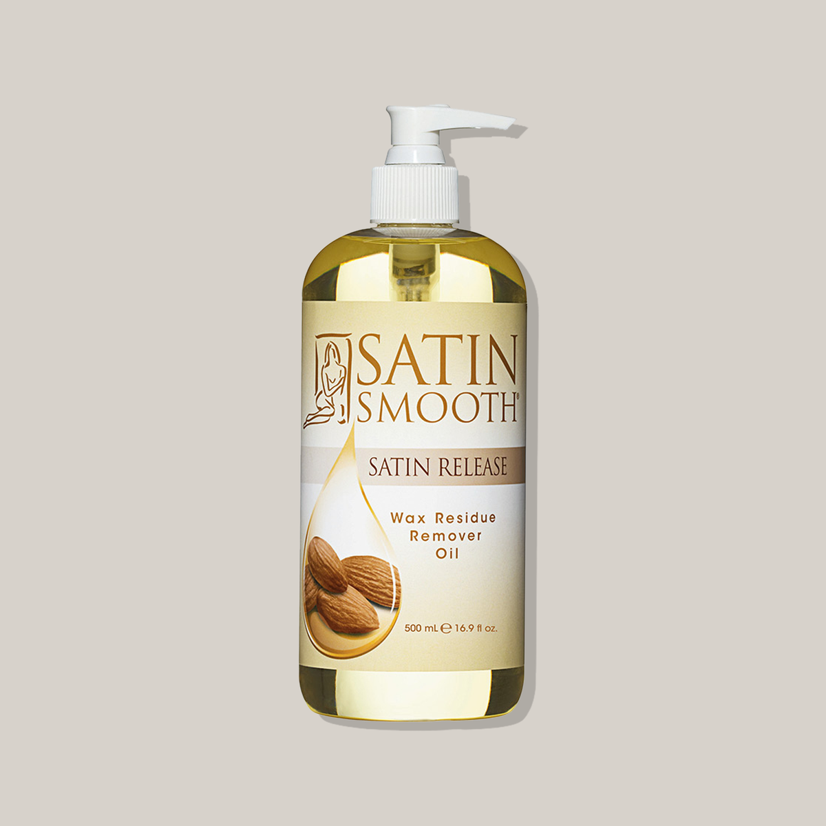 SATIN SMOOTH™ WAX RESIDUE REMOVER OIL — official brand studio product shot