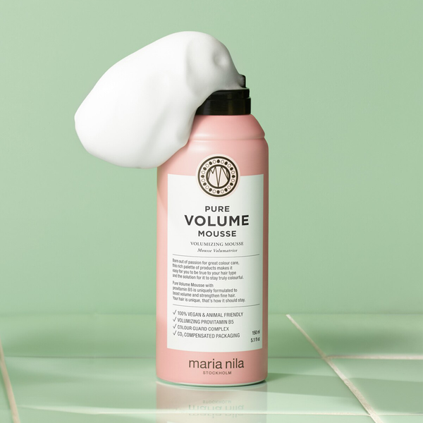 Maria Nila Pure Volume Mousse – Provitamin B5 Body Without Stickiness 150ml