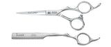 Olivia Garden FineCutPRO Shear & Razor Case Deal — 5.5" / Right-handed, plain white background