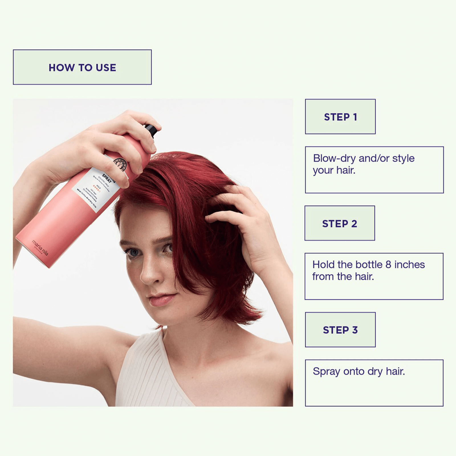 Spray de Finition Fixation Forte