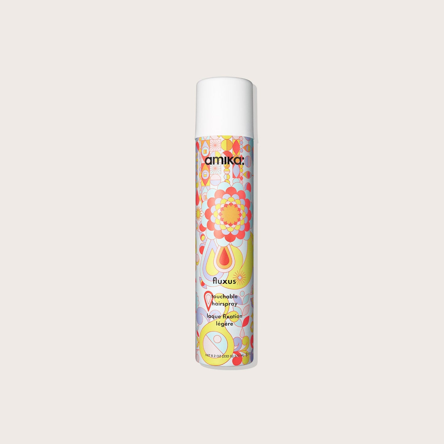 Amika Fluxus Touchable Hairspray – Touchable Flexible Hold – 270ml