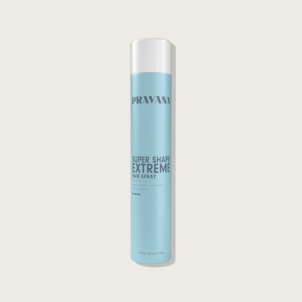 Pravana Super Shape Extreme Hairspray – Strong Hold and High Shine 300g