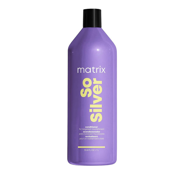 Matrix So Silver Purple Conditioner – Tones & Replenishes Blonde, Grey & Silver Hair