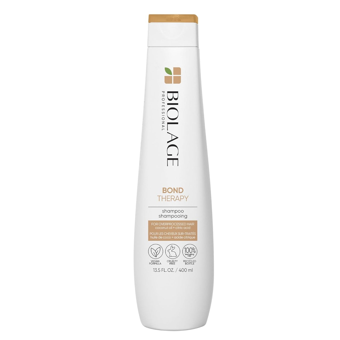 Biolage Bond Therapy Duo – Shampoo 400ml & Conditioning Balm 280ml for Damaged Hair Repair