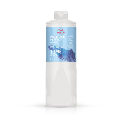 Wella Welloxon Perfect Pastel Creme Developer 6 Vol (1.9%) 1L bottle