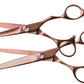 Olivia Garden SilkCut Shear & Thinner Case Deal — 5.75" / Right-handed, plain white background