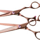 Olivia Garden SilkCut Shear & Thinner Case Deal — 5" / Right-handed, plain white background