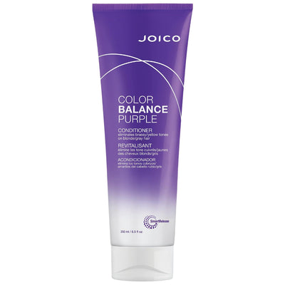 Joico Color Balance Purple Conditioner – Neutralizes Brass & Restores Shine for Blonde, Silver & Highlighted Hair