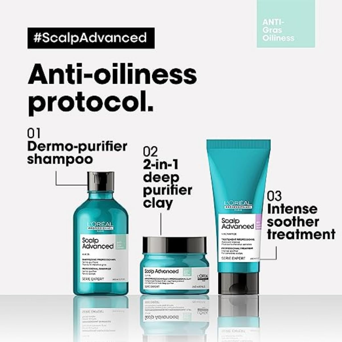 L'Oréal Professionnel Scalp Advanced Anti-Oiliness Shampoo