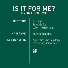 Biolage Hydra Source Daily Leave-In Tonic for Dry Hair, Paraben-Free, 400 ml