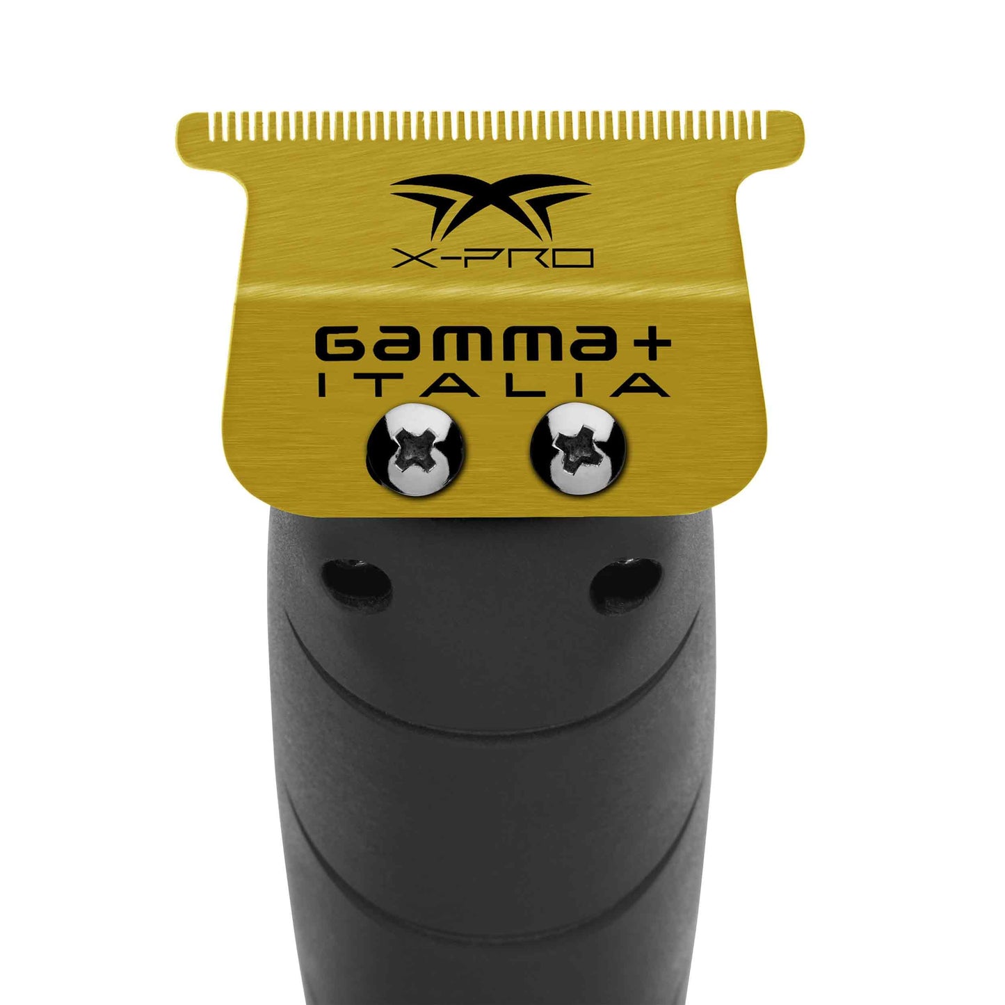 Gamma+ Gold Titanium X-Pro Wide Trimmer Blade & Black DLC "The One"  Cutter – Professional