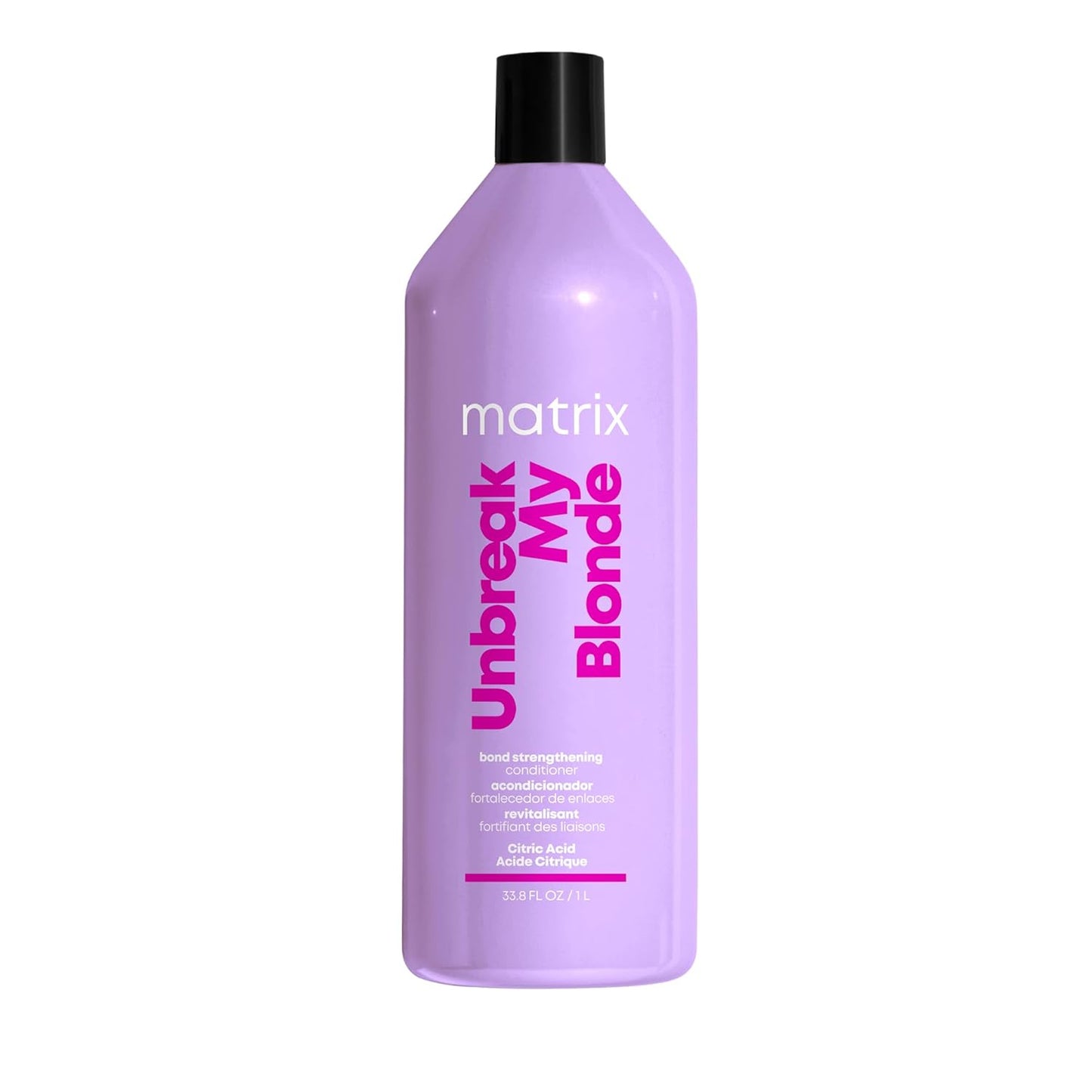 Matrix Unbreak My Blonde Bond Strengthening Conditioner – Sulfate-Free, Citric Acid Infused, Vegan