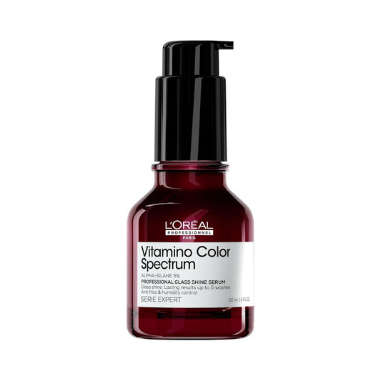 L’Oréal Professionnel Vitamino Color Spectrum Glass Shine – Finishing Serum for Radiant Color &amp; Mirror-Like Shine (50ml)