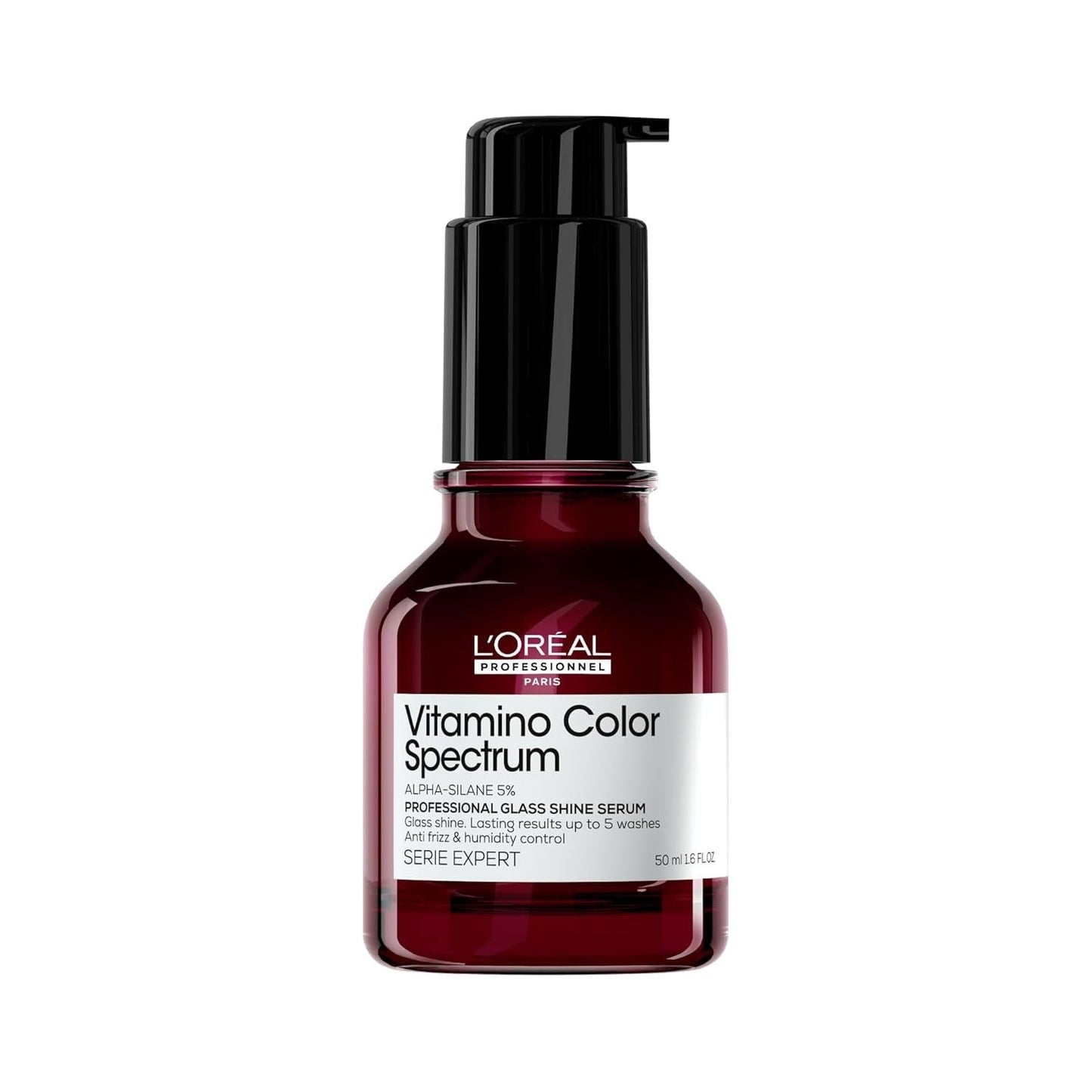 L'Oréal Professionnel Vitamino Color Spectrum Holiday Trio 2026 — the 50 ml glass shine serum included in the box