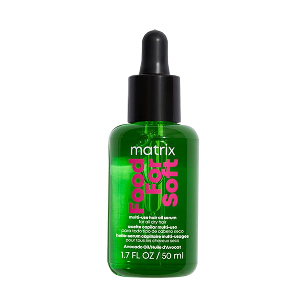 Matrix Food For Soft Multi-Use Hair Oil Serum – Heat Protection to 450°F 50ml