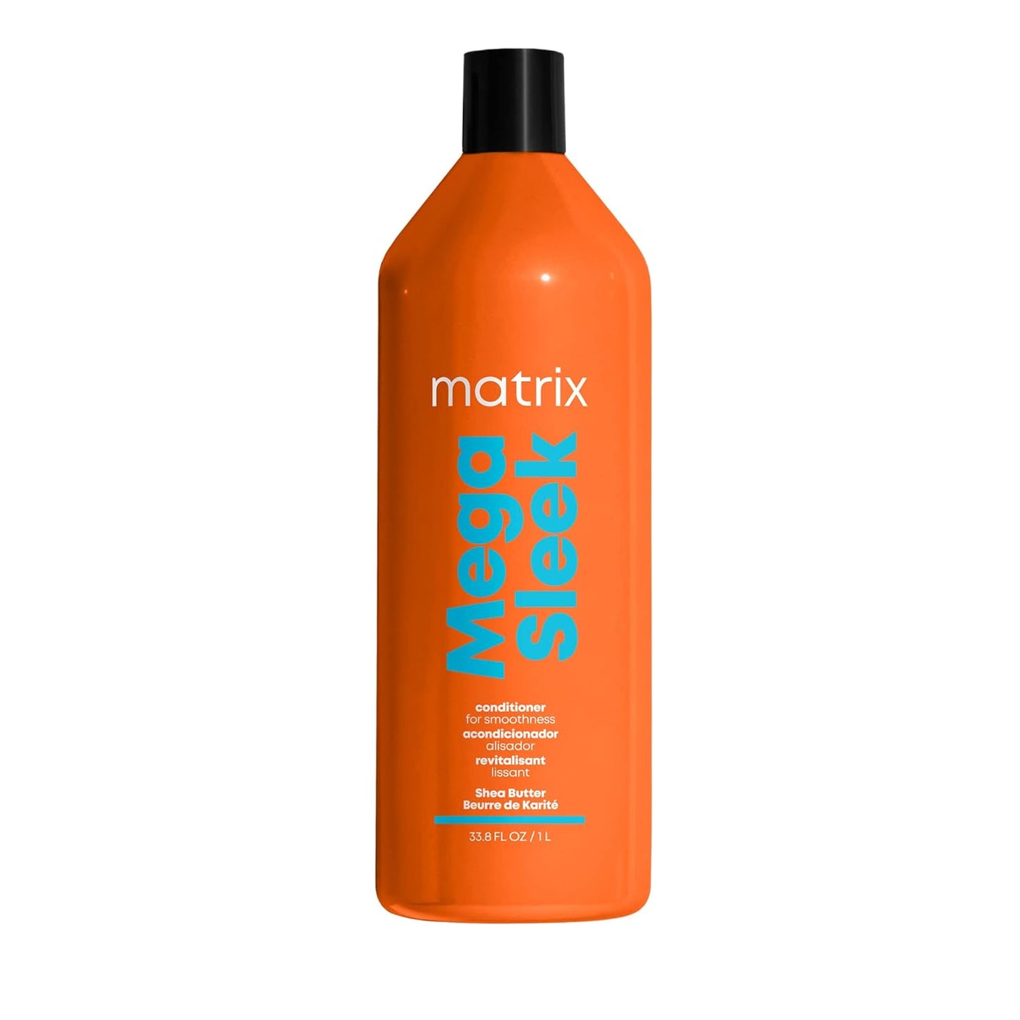 Matrix Total Results Mega Sleek Conditioner – Anti-Frizz, Smoothing, and Hydrating Formula with Shea Butter