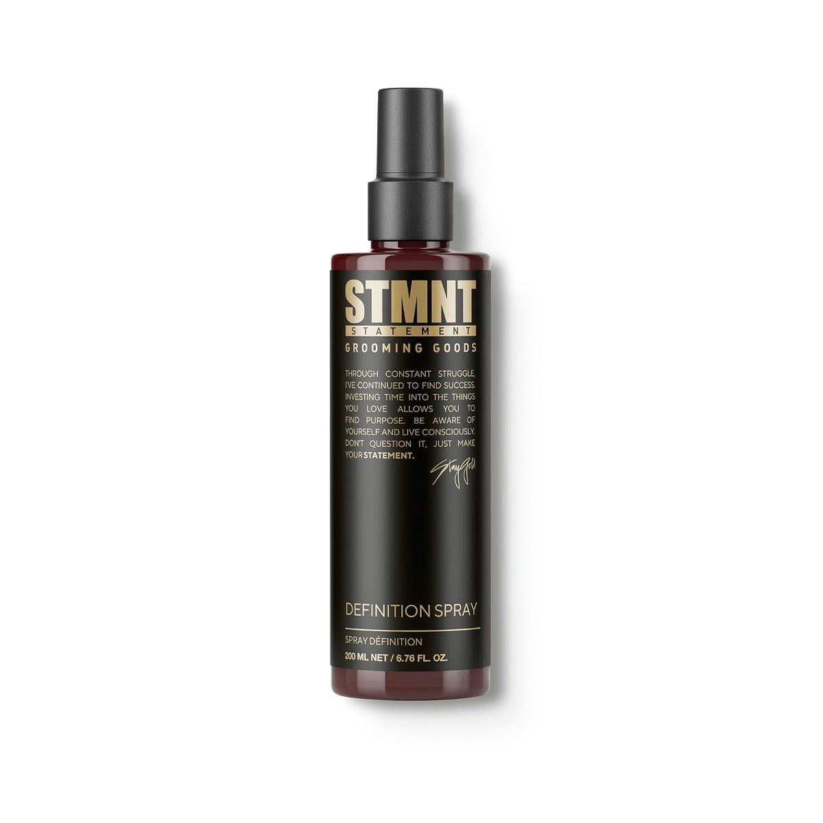 STMNT Definition Spray 200ml — 200 ml spray bottle, front label, official packshot