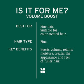 Biolage VolumeBoost Conditioner – Lightweight Moisture & Volume for Fine Hair, Vegan, Paraben-Free