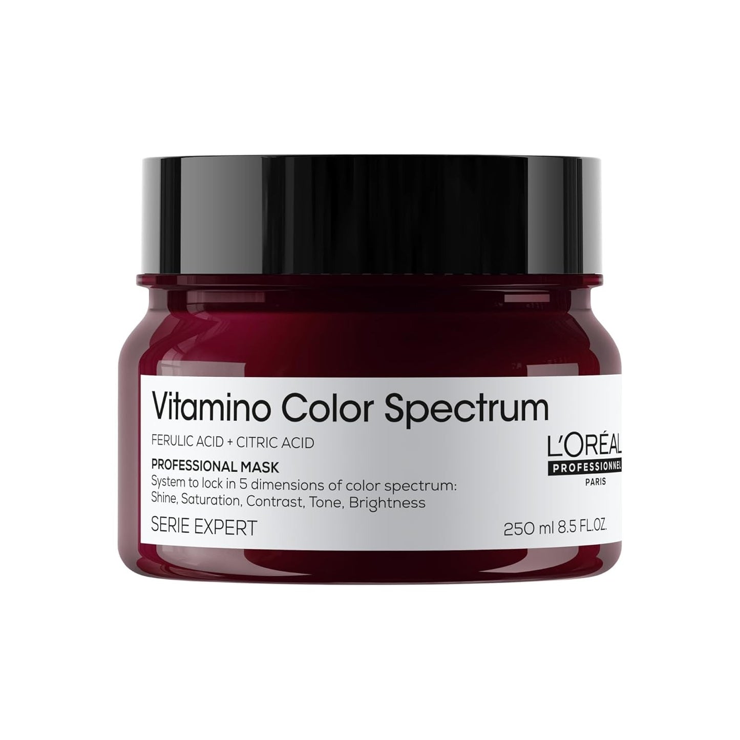 L’Oréal Professionnel Vitamino Color Spectrum Trio – Complete Radiance Routine for Color-Treated Hair (Shampoo + Conditioner + Mask)