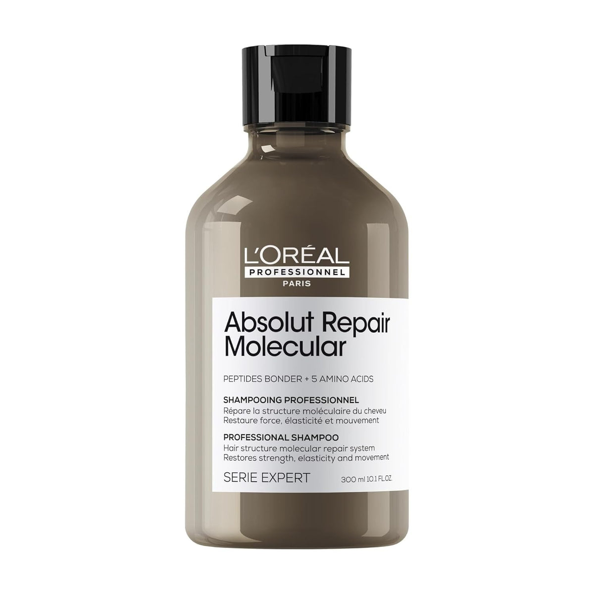 L’Oréal Professionnel Absolut Repair Molecular Shampoo – Strengthening Cleanser for Severely Damaged Hair