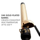 Hot Tools 1 1/4" Curling Iron/Wand — 24K gold-plated barrel heat callout