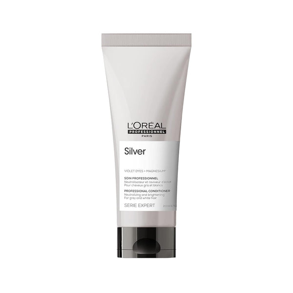 L'Oréal Professionnel Silver Conditioner – Brightening Care for Grey & White Hair 200ml