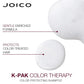 Joico K-PAK Color Therapy Shampoo & Conditioner Duo — shampoo lather swatch — gentle enriched formula, protects color-treated hair