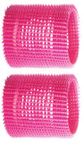 Jet Set EZ Grip 2 1/2 in pink self-gripping curlers 15116 — the pair
