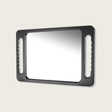 Miroir à main cadre noir#0556C